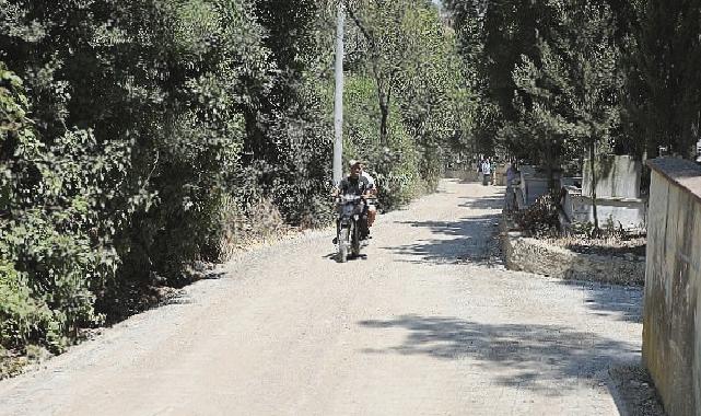 Tirilye mazarlık yolu çalışmaları tamamlandı 