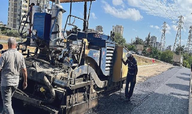 Yenişehir Belediyesi yol yapım çalışmalarını aralıksız sürdürüyor