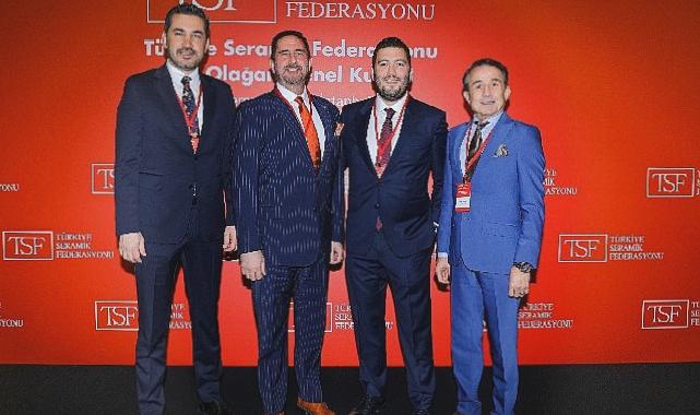 Yurtbay Seramik Yönetim Kurulu Başkanvekili Zeki İlter Yurtbay, Türkiye Seramik Federasyonu Yönetim Kurulu Başkanı Oldu