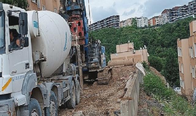 Yuvam Akarca’da 86 adet fore kazık çakıldı