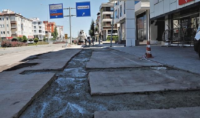 Zübeyde hanım caddesi’nde yağmur suyu hatları güçlendirildi 