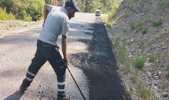 Alanya’da yayla yollarına bakım onarım