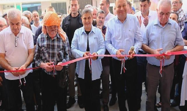 Aydın Büyükşehir Belediye Başkanı Özlem Çerçioğlu Çine Peynir Halı Kapalı Pazar Yeri’nin Açılışına Katıldı