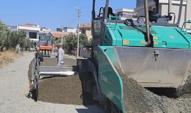 Burhaniye Belediyesi’nden 11 Mahalle’de 100.000 M² Sathi Kaplama Yol Seferberliği!