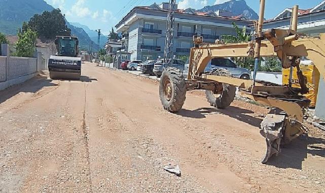 Kemer’de altyapı çalışmaları