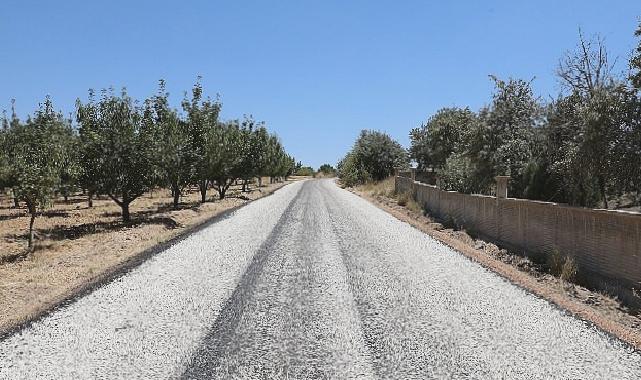 Konya Büyükşehir Bozkır-Harmanpınar Mahalle Yolunu Tamamladı