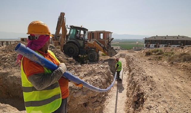 Menemen Seyrek ve Villakent mahallelerinin içme suyu hattı yenileniyor