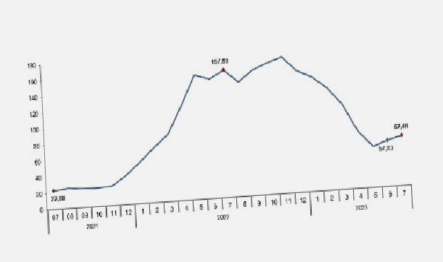 TÜİK: Tarım ürünleri üretici fiyat endeksi (Tarım-ÜFE) yıllık %62,48, aylık %8,03 arttı