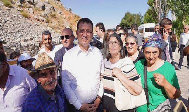 Tunceli’de Ekrem İmamoğlu Coşkusu