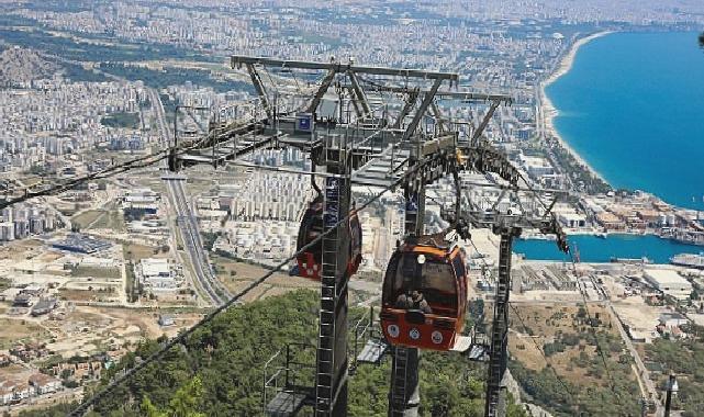 Tünektepe Teleferik yerli ve yabancıların gözdesi