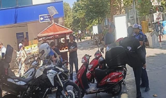 Zabıta ve Emniyetten motosiklet denetimi