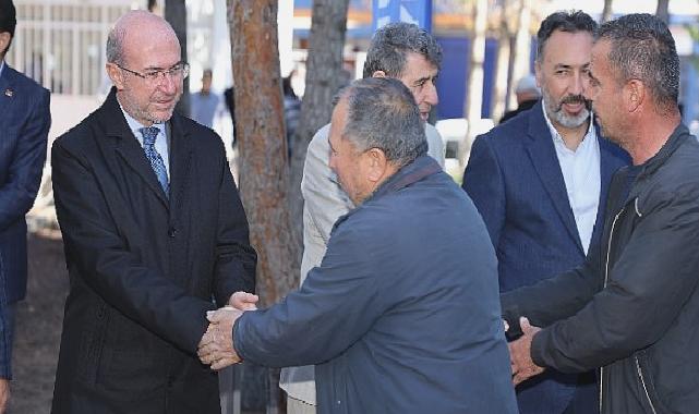 Başkan Pekyatırmacı anadolu teknik sanayi camii’nde vatandaşlarla buluştu