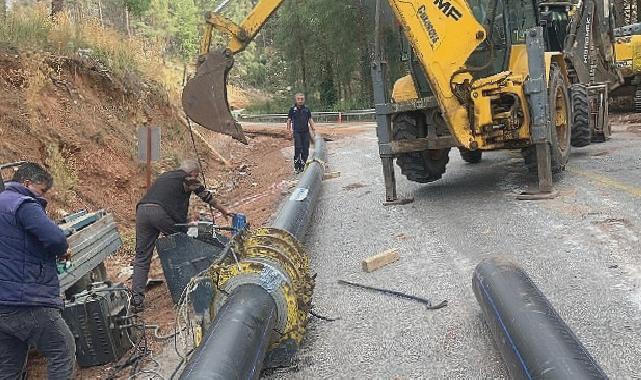 Büyükşehir, Marmaris Bozburun İçme Suyu Projesinde İlk Kazmayı Vurdu