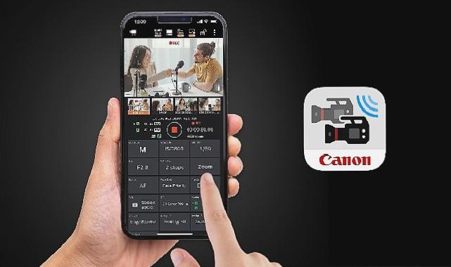 Canon yeni akıllı telefon uygulamasıyla XF605 ve Cinema EOS serisi yazılım güncellemesini kullanıma sunuyor