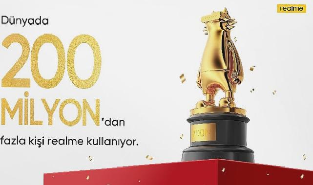 Dünyada 200 Milyondan Fazla Kişi realme Kullanıyor! realme, Dünya Çapındaki Kullanıcılarıyla Birlikte Büyüyerek, Küresel Pazarları Fethetmek için Pazar Trendlerine Meydan Okuyor