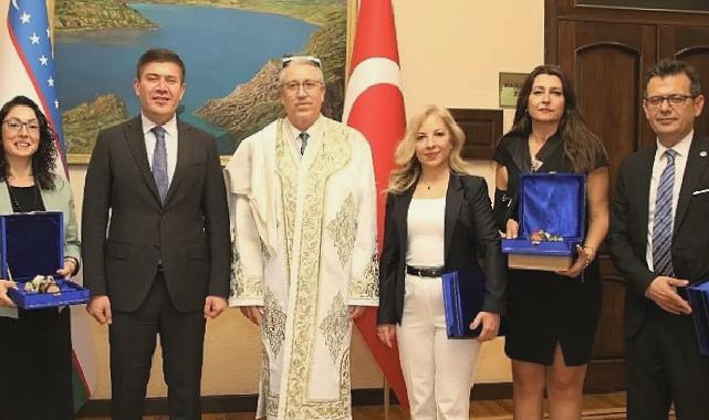 Ege Üniversitesi Heyeti Özbekistan’daki temaslarını sürdürüyor