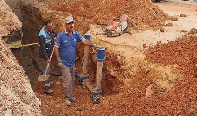 Elmalı’da 50 yıllık içme suyu hattı değiştiriliyor