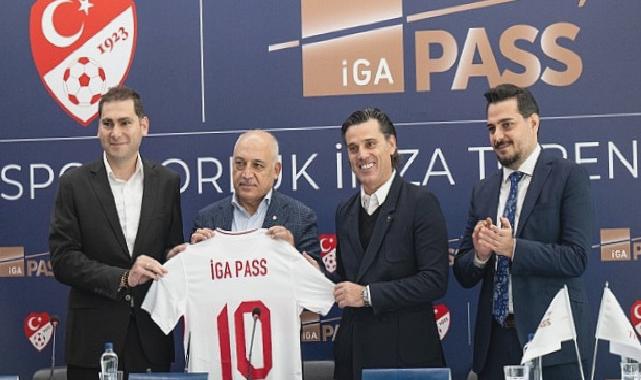 İGA PASS, A Millî Kadın ve Erkek Futbol Takımlarının ‘Resmî Sponsoru’ oldu