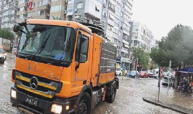 İzmir’de metrekareye 58,5 kilogram yağış düştü