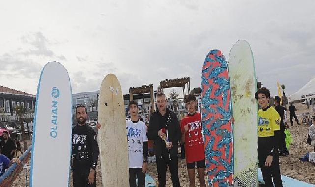 Şile Sahillerinde Sörf Tahtaları Karadeniz’le Buluştu