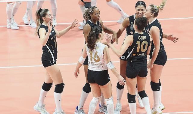 VakıfBank, PTT’ye de set vermedi