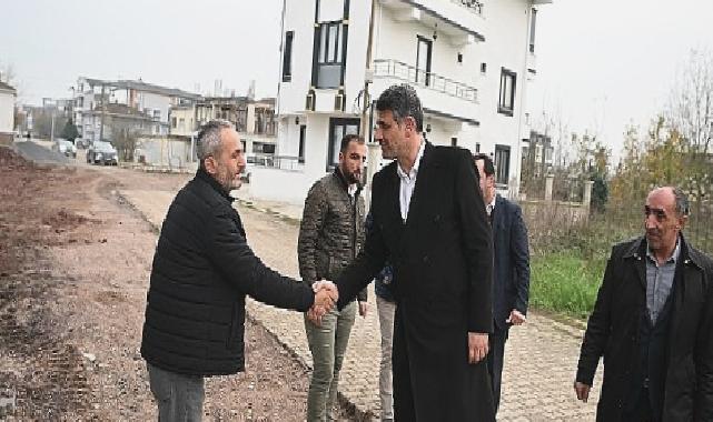 Başkan kocaman çalışmaları yerinde inceledi