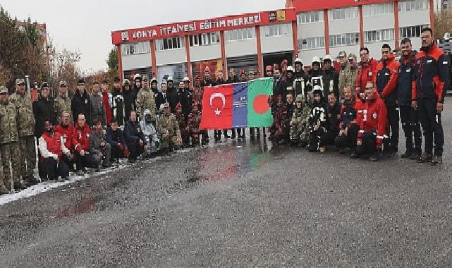 Konya Büyükşehir-Tika İş Birliğiyle Bangladeşli İtfaiyecilere Verilen Eğitim Programının İkinci Aşaması Tamamlandı