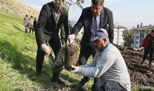 Karşıyaka’da ağaç varlığı hızla artmaya devam ediyor