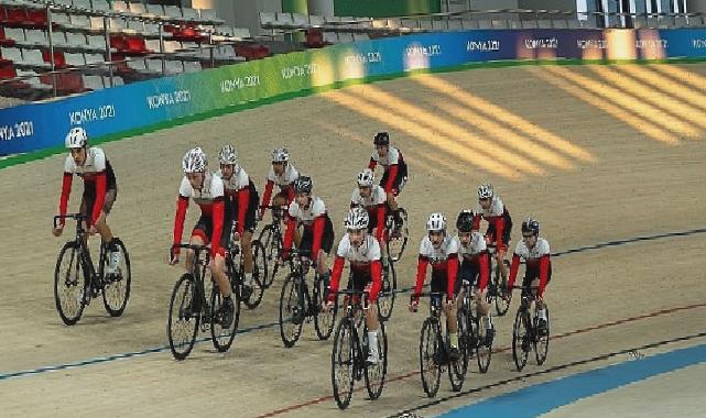 Türkiye Bisiklet Federasyonu Konya Olimpik Velodromunda Pist Bisikleti Temel Eğitim Programı