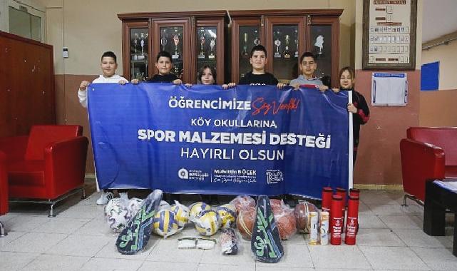 Antalya Büyükşehir’den okullara spor malzemesi desteği