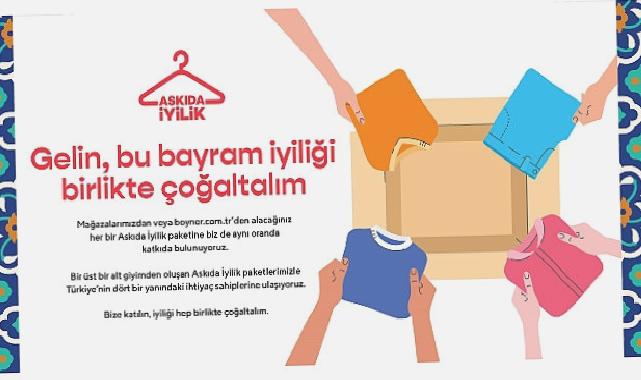 “Askıda İyilik” ile Bayram Coşkusu Çoğalıyor