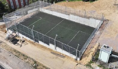 Ayazma Mahallesi futbol sahasında sona gelindi