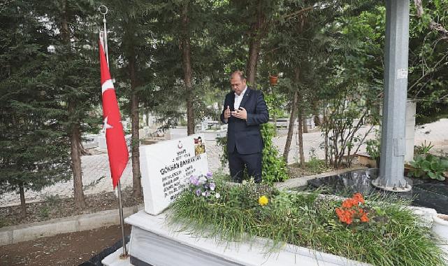 Menderes’te Şehitler Unutulmadı