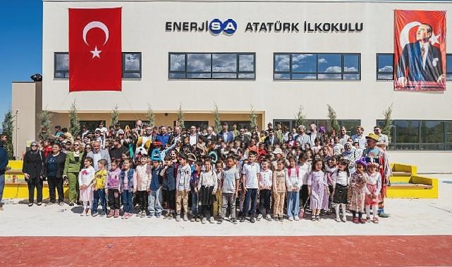 Sabancı Vakfı ve Enerjisa Enerji’nin iş birliğiyle hayata geçen Enerjisa Atatürk İlkokulu Hatay’da açıldı.