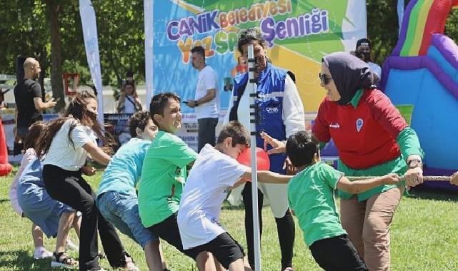 Canik’te Çocuklar Sporla Buluştu