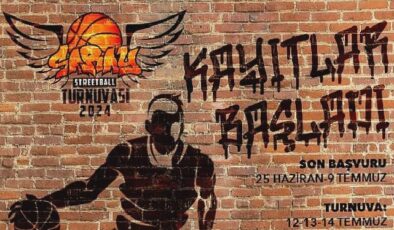 Saray Streetball Turnuvası’na kayıtlar başladı