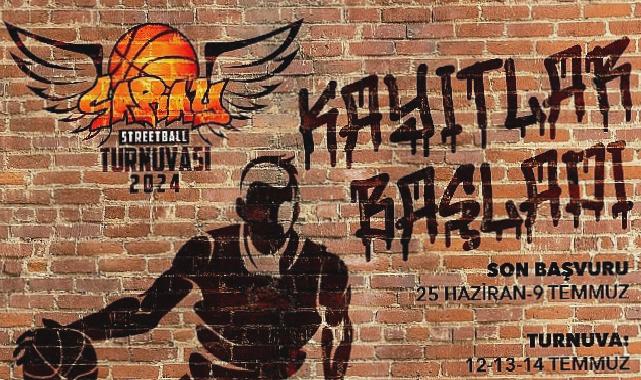 Saray Streetball Turnuvası’na kayıtlar başladı